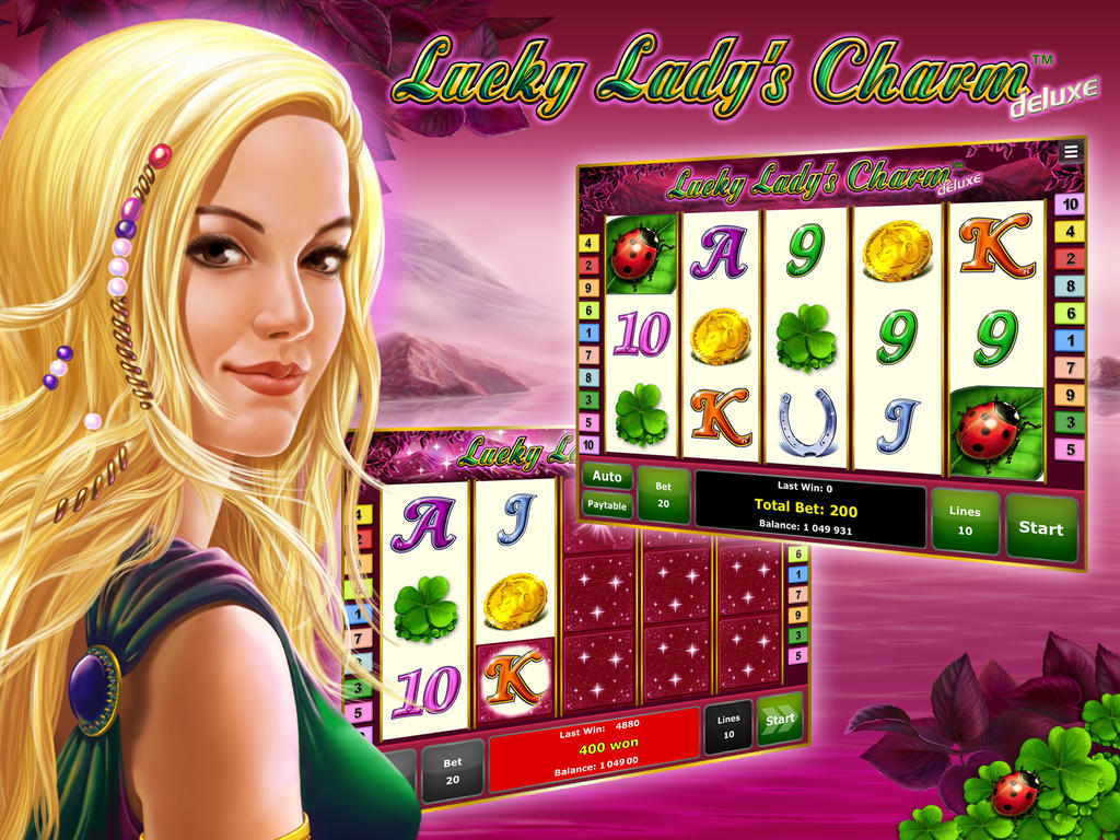 Игровой процесс автомата Lucky Lady's Charm из казино Вулкан