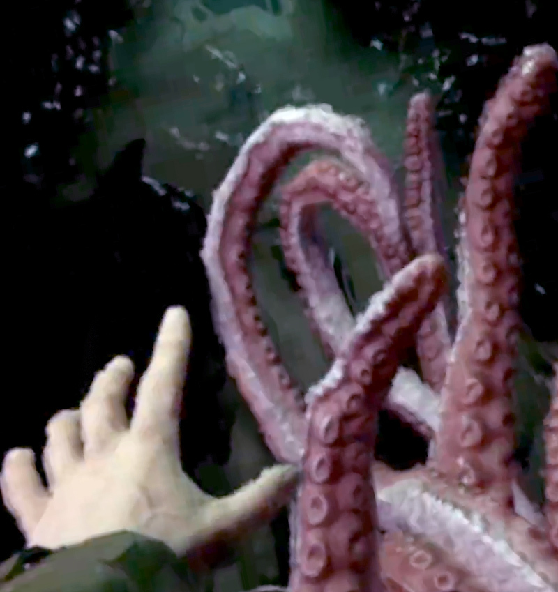 В новом геймплее хоррора Call of Cthulhu главный герой вступает в бой с морским чудовищем