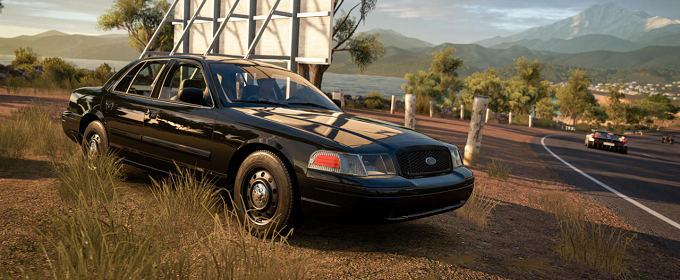 Forza Horizon 3 - полицейская Crown Victoria, трековый Aston Martin Vulcan и Jeep CJ5 вошли в состав первого ежемесячного DLC